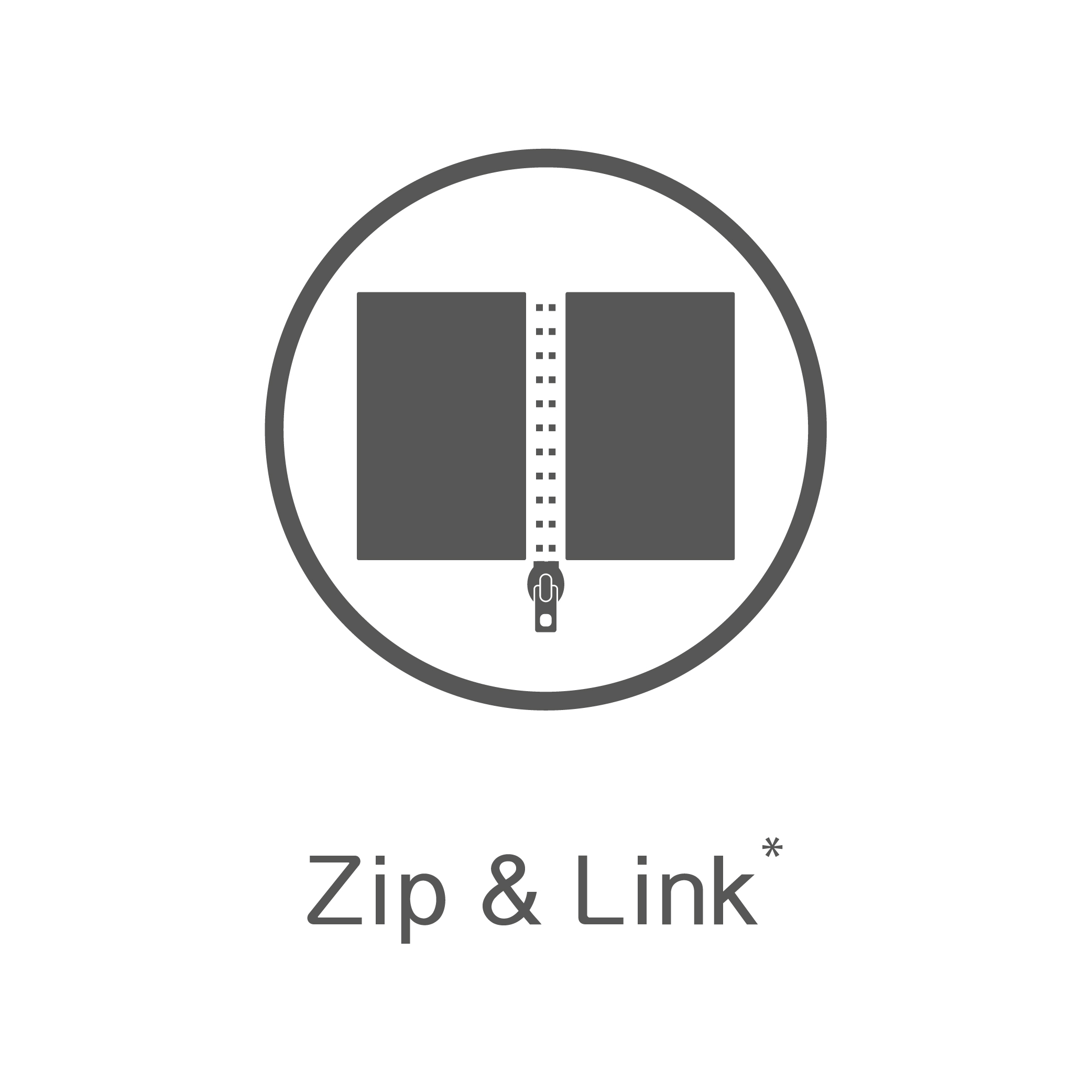 Zip-and-link